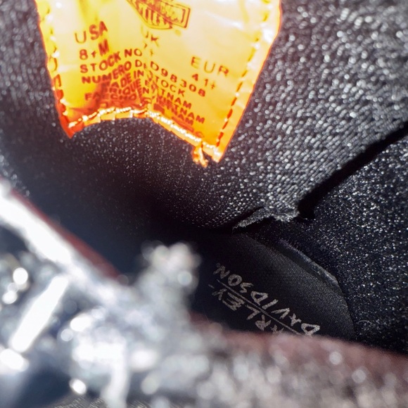 Harley-Davidson Men's Black Lace-Up Boots - Picture 10 of 13